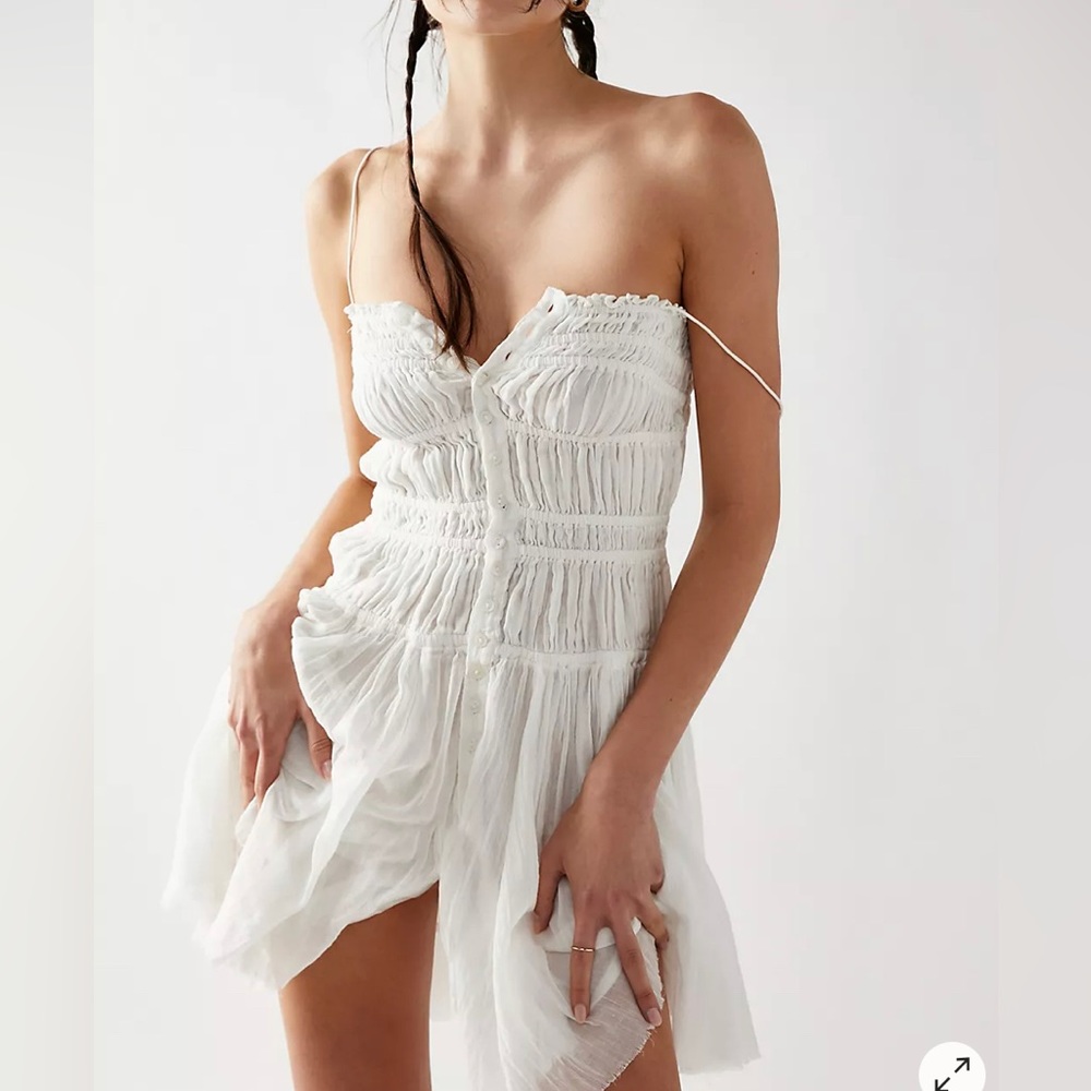 Free People One Lausanne Slip (White)